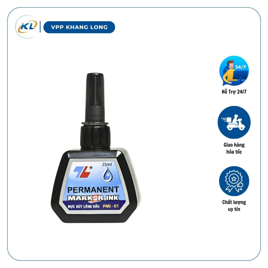 Mực lông dầu PMI-01 Thiên Long